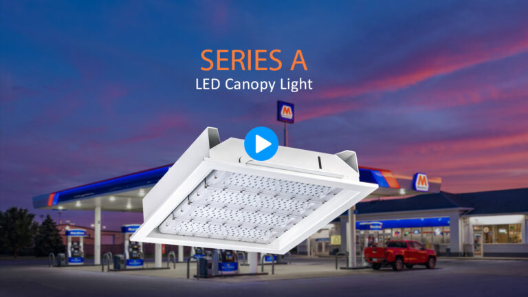 Series A Classic Gas Station Canopy Light