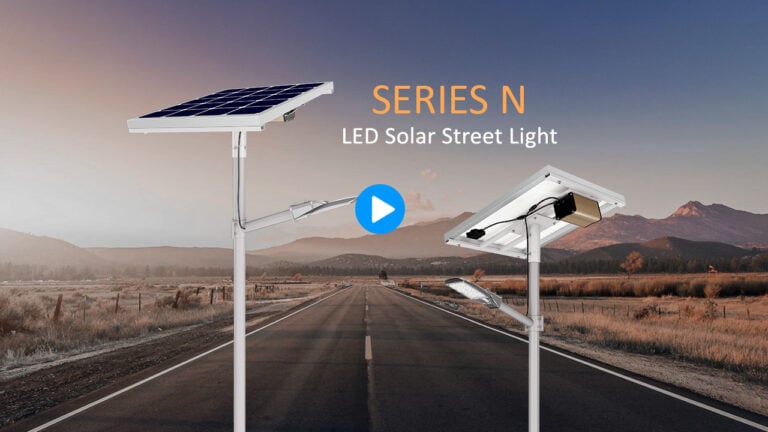 Series N Solar Powered Street Lights