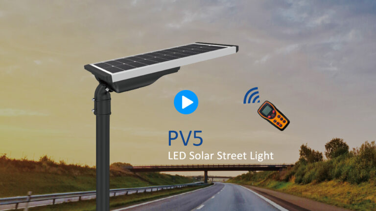 PV5 All-in-One Solar Street Lamp