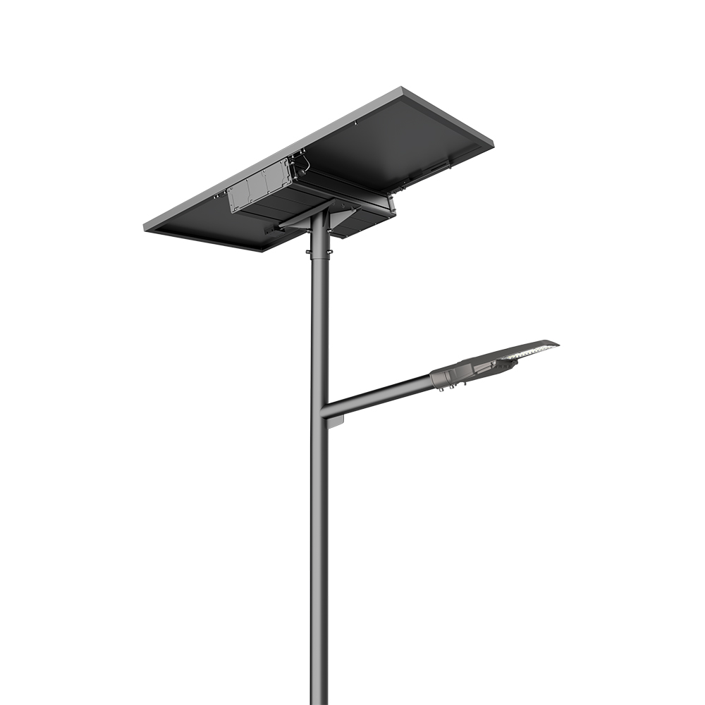 100W semi integrated solar street light