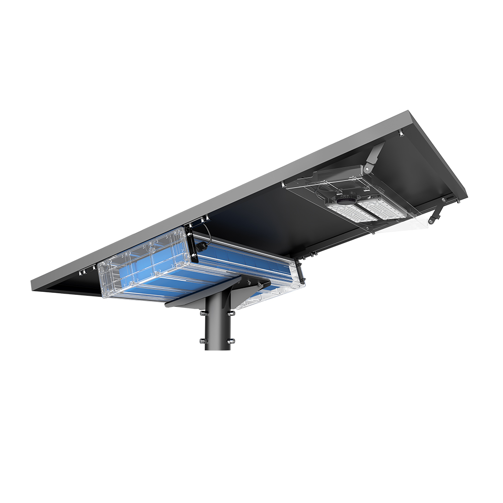 AIO solar street light 120W