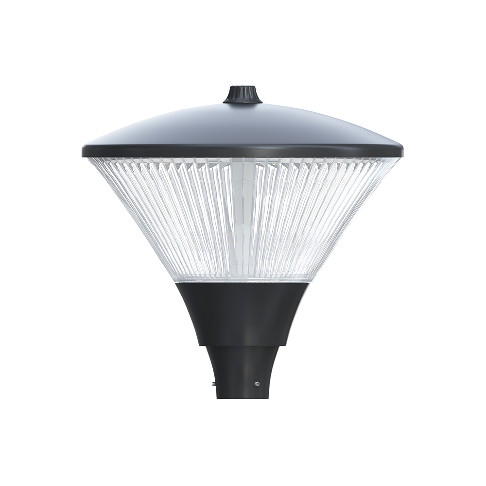 Anti-glare LED post top luminaires