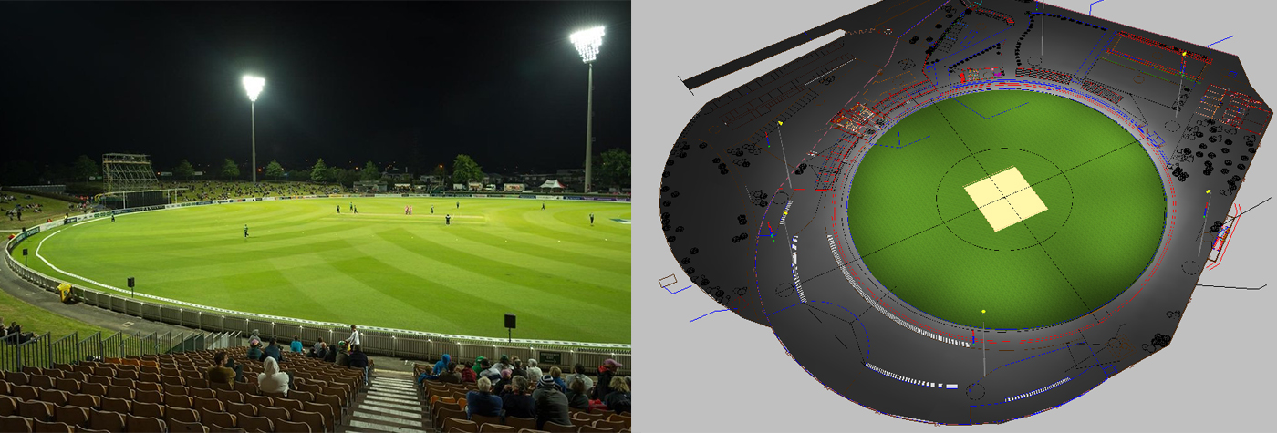 Cricket lighting design