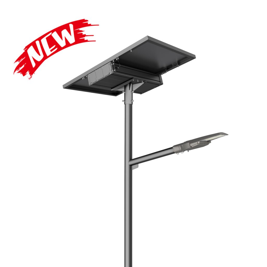 Municipal semi integrated solar street light New