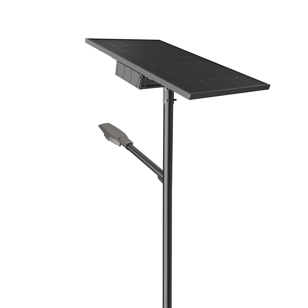 Semi integrated solar street light