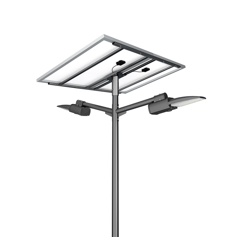 Semi integrated solar street light