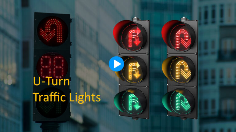 U-Turn Traffic Lights